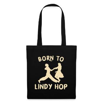 Lindy Hop | Swing | Swing music | Gift idea - Tote Bag - black - Front