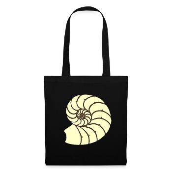 Ammonites, Prehistoric Aquatic Animal, Bathroom - Tote Bag - black - Front
