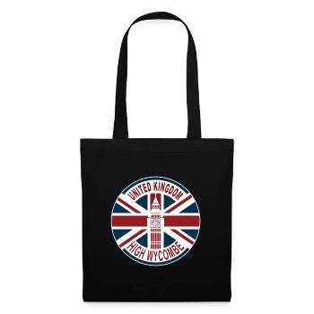 High Wycombe United Kingdom UK Union Jack British - Tote Bag - black - Front