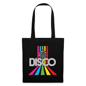 Disco 80's party retro 80's disco gift - Tote Bag - black - Front