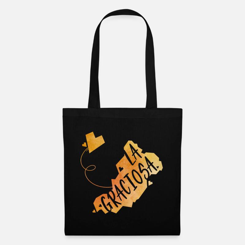La Graciosa - Stoffbeutel - Schwarz