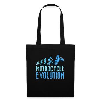 Motocycliste Evolution Homme Développement - Sac en tissu - noir - Devant