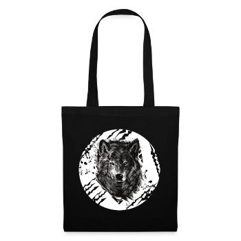 Wolf - Tote Bag - black - Front