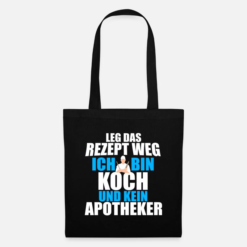 KOCH - Ich bin Koch - Stoffbeutel - Schwarz