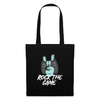 Gamer Saying Zocker Controller Game - Tote Bag - black - Front