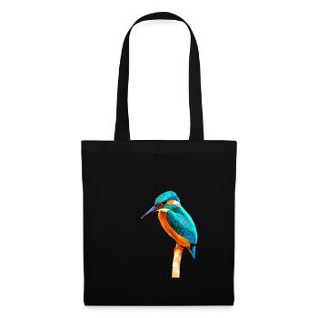 Kingfisher - Stoffbeutel - Schwarz - Vorne
