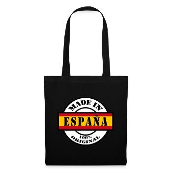 MADE IN España Spain Espagne Cadeau d’Iberia - Sac en tissu - noir - Devant