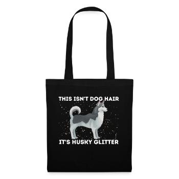 Husky Siberian Husky Dog - Tote Bag - black - Front