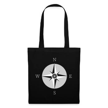 Compass - Tote Bag - black - Front