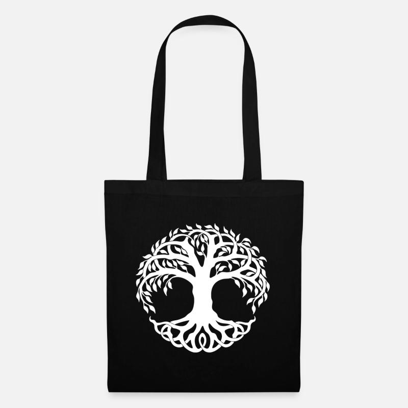 Yggdrasil - Stoffbeutel - Schwarz