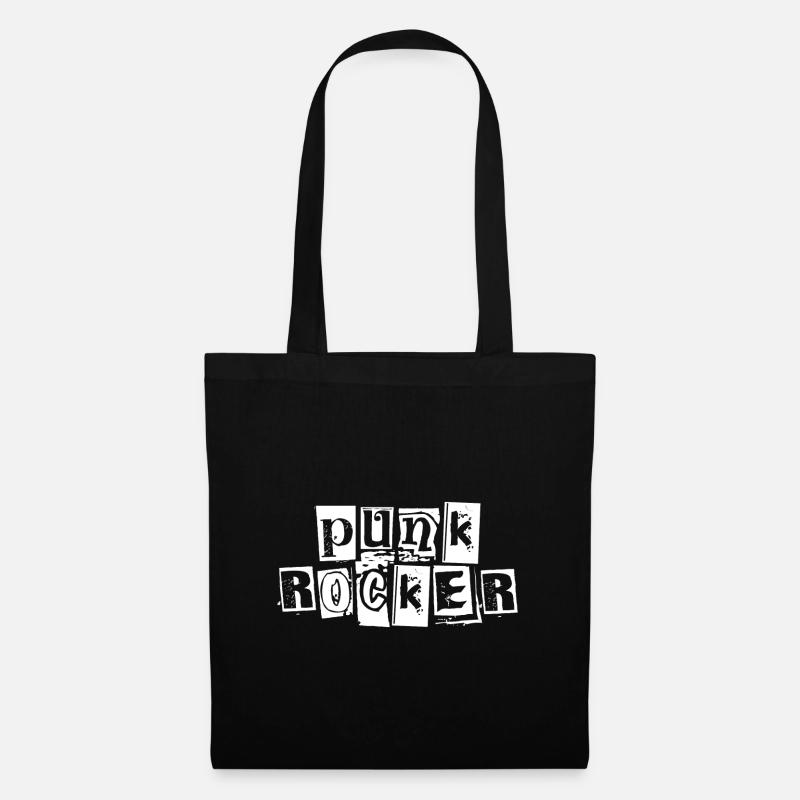 Punkrocker - Stoffbeutel - Schwarz
