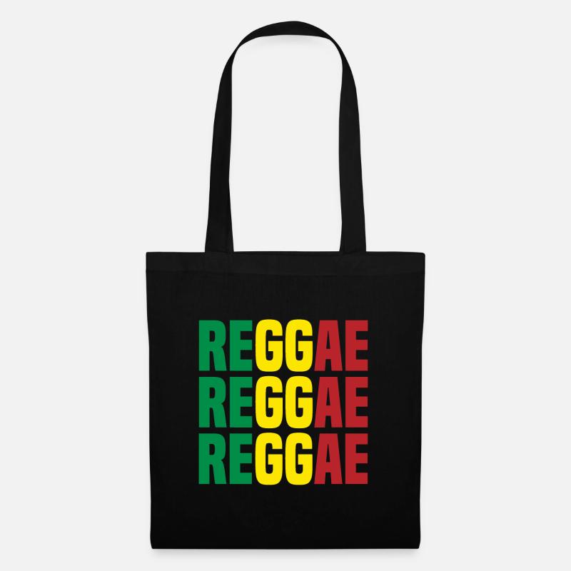 Reggae - Sac en tissu - noir