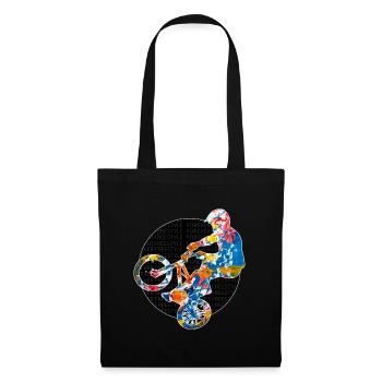 BMX - Sac en tissu - noir - Devant