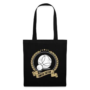 Boule Petanque Limited Edition Saying Boule Player - Tote Bag - black - Front