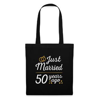 Just Married 50 Years Ago II - Tote Bag - black - Front
