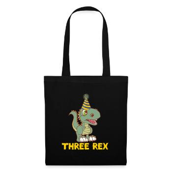 Grande chemise d'anniversaire enfant pour leur - Sac en tissu - noir - Devant