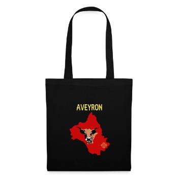 Aveyron - Stoffbeutel - Schwarz - Vorne