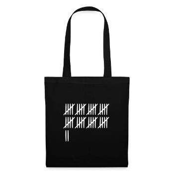 42 birthday tally sheet 42 years old - Tote Bag - black - Front