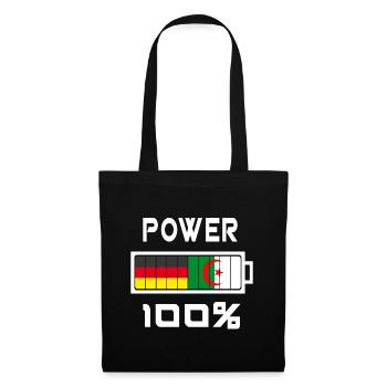 Germany and Algeria Power 100% - Tote Bag - black - Front