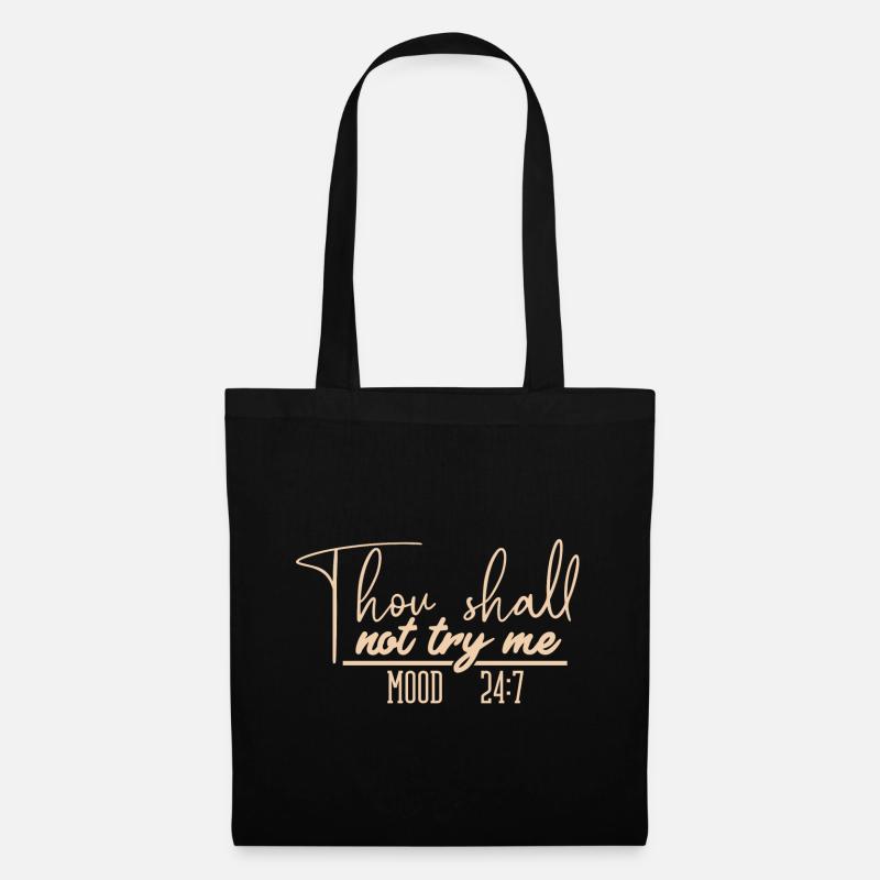 Funny Sarcastic Quote, funny, quotes, sarcastic, s - Tote Bag - black