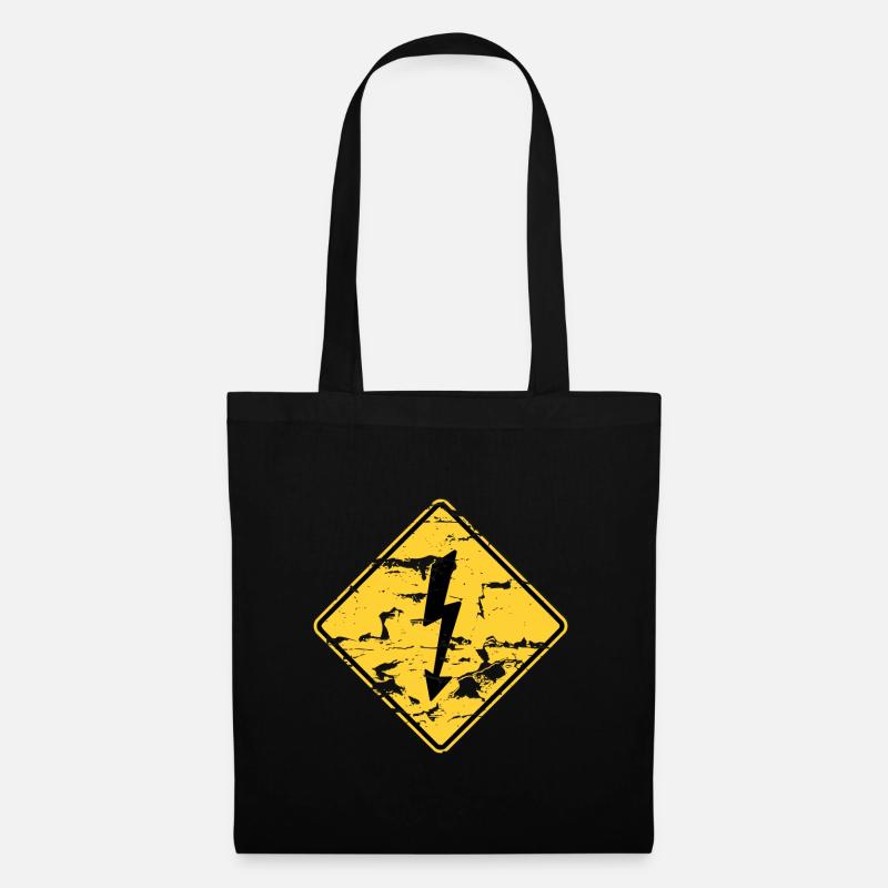 High Voltage - Tote Bag - black