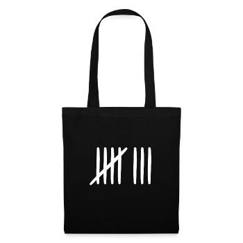 8 birthday tally sheet - 8 years old - Tote Bag - black - Front
