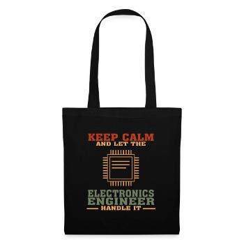 Funny Electronics Engineering Quote for Electronic - Tote Bag - black - Front