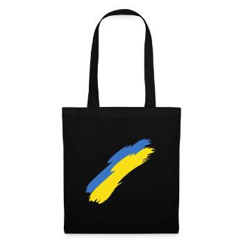 Ukraine - Stoffbeutel - Schwarz - Vorne