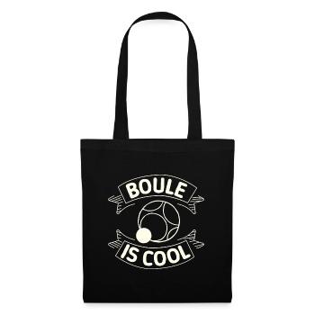 Boule is cool game Petanque Boules Boule ball - Tote Bag - black - Front