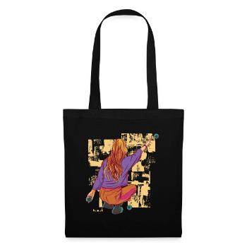 Le joueur de boule lance une tenue de boule de boule pour les boules - Sac en tissu - noir - Devant