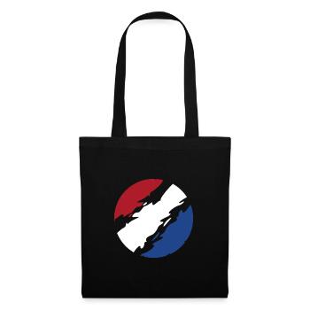 Netherlands Flag Flag Circle - Tote Bag - black - Front