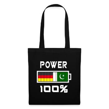 L’Allemagne et le Pakistan power 100% - Sac en tissu - noir - Devant