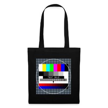 Retro Style Vintage Old School - Stoffbeutel - Schwarz - Vorne
