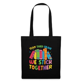 Team Third Grade Back To School - Tote Bag - black - Front
