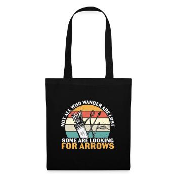 Archery Some Looking For Arrows - Tote Bag - black - Front