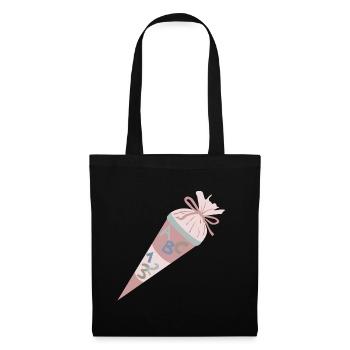 Cartable Rose - Sac en tissu - noir - Devant