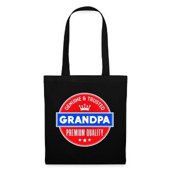 Grandpa Grandpa Statement Grandfather All the best - Tote Bag - black - Front