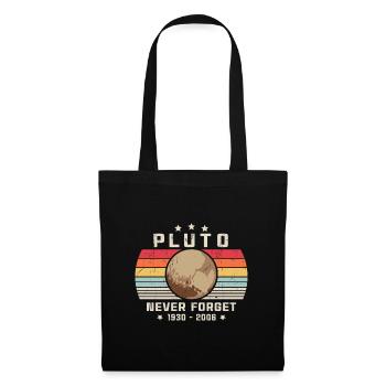 N’oubliez jamais Pluton - Sac en tissu - noir - Devant