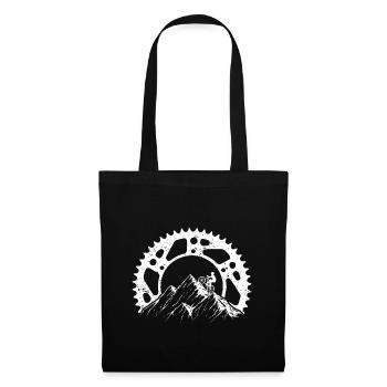 Bike - Fun Sport Design - 42 - neg - Tote Bag - black - Front