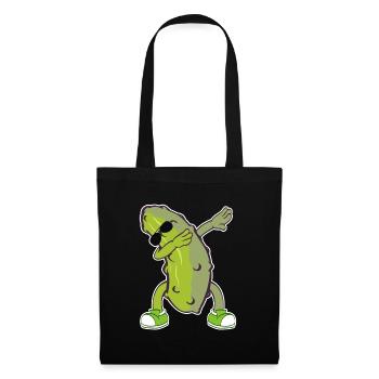 Tamponner le concombre Dab Swag Swagger T-shirt - Sac en tissu - noir - Devant