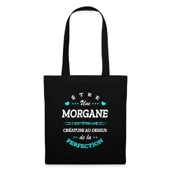 MORGAN PARFAITE - NOM MORGAN - Sac en tissu - noir - Devant