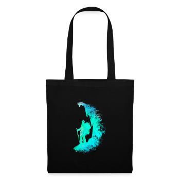 Climbing climber / climber art - Tote Bag - black - Front