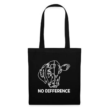 Go Vegan - Fier Végétalien - 10 - neg - Sac en tissu - noir - Devant