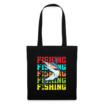 Fishermen Fishing Fishing Bait - Tote Bag - black - Front
