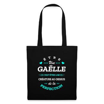 GAËLLE PARFAITE - NOM GAËLLE - Sac en tissu - noir - Devant