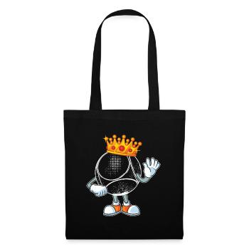 Tenue Boule King pour les joueurs de boules pour les boules - Sac en tissu - noir - Devant