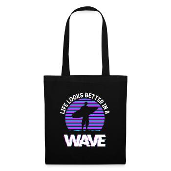 Wave Hawaii Water Sports - Tote Bag - black - Front