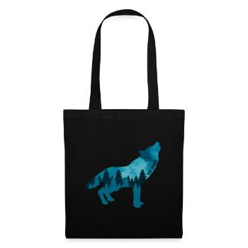 Climate Change Environmental Protection Wolf - Tote Bag - black - Front