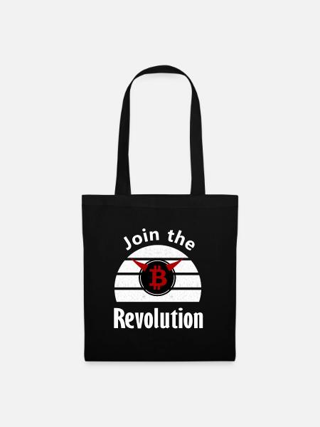 Der Coin Revolutionär - Stoffbeutel - Schwarz