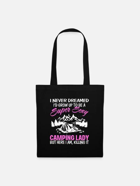 Camping Lady - Mulepose - sort